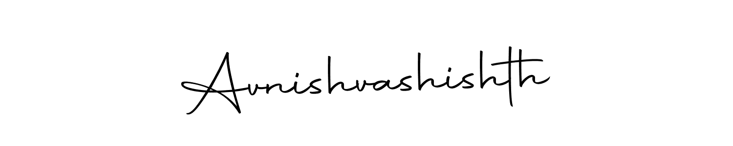 The best way (Autography-DOLnW) to make a short signature is to pick only two or three words in your name. The name Avnishvashishth include a total of six letters. For converting this name. Avnishvashishth signature style 10 images and pictures png