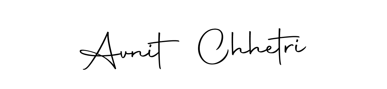 Make a beautiful signature design for name Avnit Chhetri. With this signature (Autography-DOLnW) style, you can create a handwritten signature for free. Avnit Chhetri signature style 10 images and pictures png
