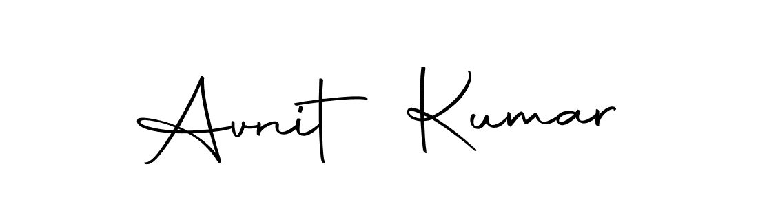Design your own signature with our free online signature maker. With this signature software, you can create a handwritten (Autography-DOLnW) signature for name Avnit Kumar. Avnit Kumar signature style 10 images and pictures png