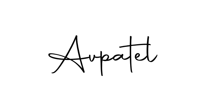 Make a beautiful signature design for name Avpatel. Use this online signature maker to create a handwritten signature for free. Avpatel signature style 10 images and pictures png