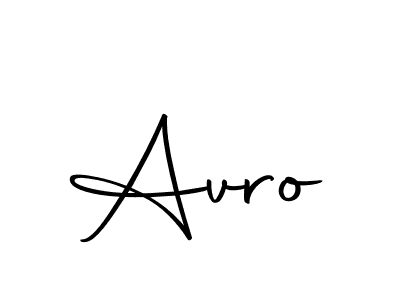 Make a beautiful signature design for name Avro. With this signature (Autography-DOLnW) style, you can create a handwritten signature for free. Avro signature style 10 images and pictures png