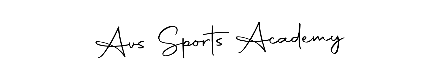 Make a short Avs Sports Academy signature style. Manage your documents anywhere anytime using Autography-DOLnW. Create and add eSignatures, submit forms, share and send files easily. Avs Sports Academy signature style 10 images and pictures png