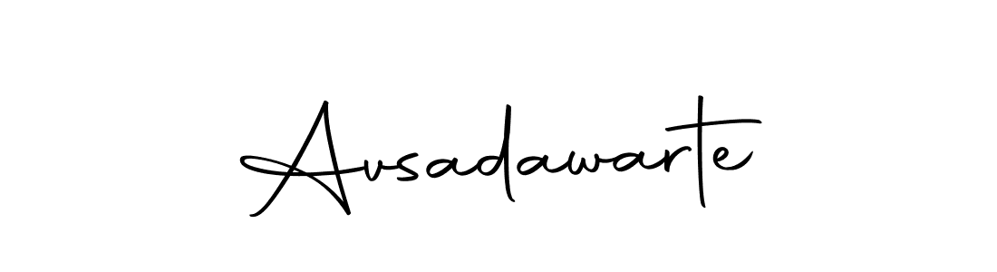 How to make Avsadawarte name signature. Use Autography-DOLnW style for creating short signs online. This is the latest handwritten sign. Avsadawarte signature style 10 images and pictures png