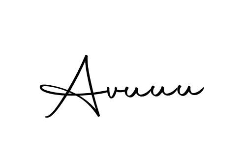 Design your own signature with our free online signature maker. With this signature software, you can create a handwritten (Autography-DOLnW) signature for name Avuuu. Avuuu signature style 10 images and pictures png