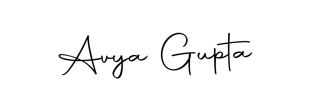 Make a beautiful signature design for name Avya Gupta. Use this online signature maker to create a handwritten signature for free. Avya Gupta signature style 10 images and pictures png