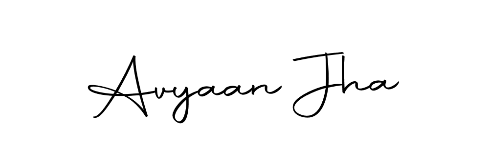 Make a beautiful signature design for name Avyaan Jha. With this signature (Autography-DOLnW) style, you can create a handwritten signature for free. Avyaan Jha signature style 10 images and pictures png
