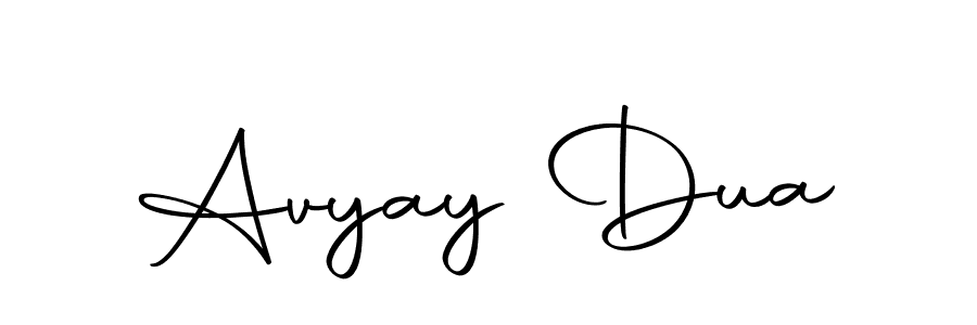 Avyay Dua stylish signature style. Best Handwritten Sign (Autography-DOLnW) for my name. Handwritten Signature Collection Ideas for my name Avyay Dua. Avyay Dua signature style 10 images and pictures png
