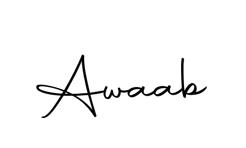 It looks lik you need a new signature style for name Awaab. Design unique handwritten (Autography-DOLnW) signature with our free signature maker in just a few clicks. Awaab signature style 10 images and pictures png