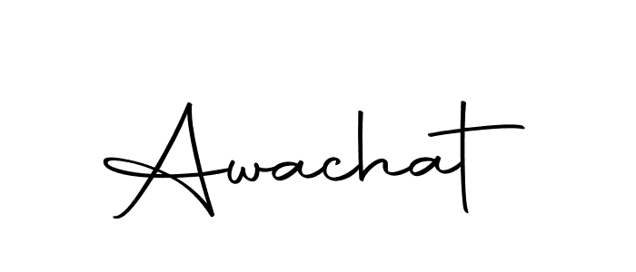 It looks lik you need a new signature style for name Awachat. Design unique handwritten (Autography-DOLnW) signature with our free signature maker in just a few clicks. Awachat signature style 10 images and pictures png