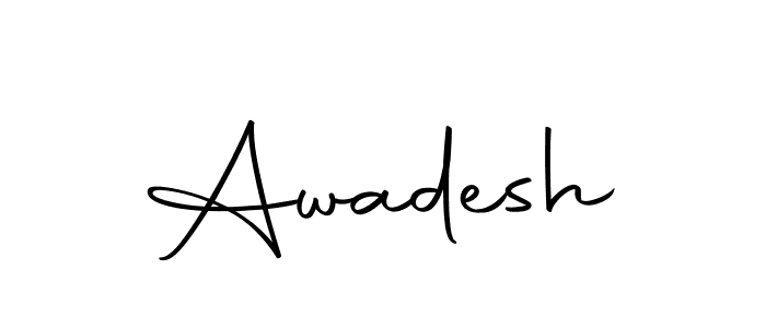 How to make Awadesh name signature. Use Autography-DOLnW style for creating short signs online. This is the latest handwritten sign. Awadesh signature style 10 images and pictures png