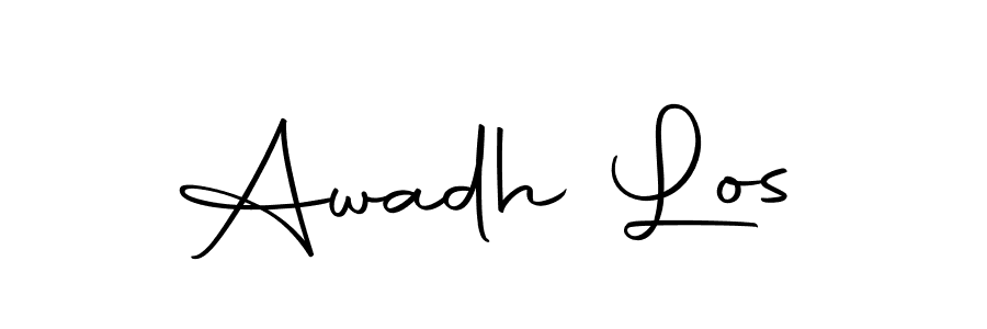 Make a beautiful signature design for name Awadh Los. With this signature (Autography-DOLnW) style, you can create a handwritten signature for free. Awadh Los signature style 10 images and pictures png