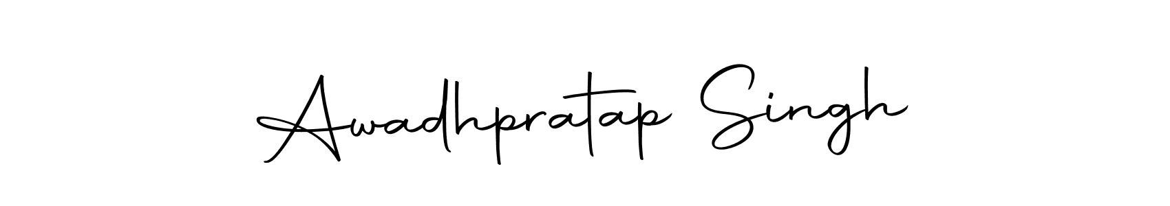 You should practise on your own different ways (Autography-DOLnW) to write your name (Awadhpratap Singh) in signature. don't let someone else do it for you. Awadhpratap Singh signature style 10 images and pictures png