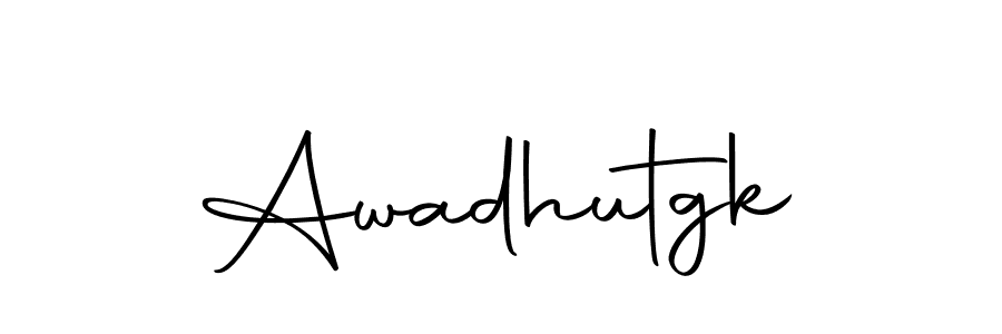 Here are the top 10 professional signature styles for the name Awadhutgk. These are the best autograph styles you can use for your name. Awadhutgk signature style 10 images and pictures png