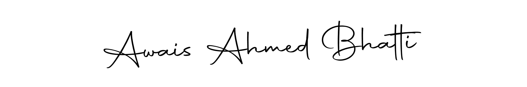 How to make Awais Ahmed Bhatti signature? Autography-DOLnW is a professional autograph style. Create handwritten signature for Awais Ahmed Bhatti name. Awais Ahmed Bhatti signature style 10 images and pictures png