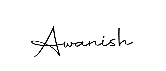 You should practise on your own different ways (Autography-DOLnW) to write your name (Awanish) in signature. don't let someone else do it for you. Awanish signature style 10 images and pictures png