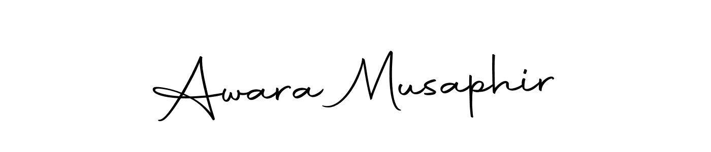 Design your own signature with our free online signature maker. With this signature software, you can create a handwritten (Autography-DOLnW) signature for name Awara Musaphir. Awara Musaphir signature style 10 images and pictures png