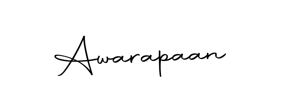 Make a beautiful signature design for name Awarapaan. With this signature (Autography-DOLnW) style, you can create a handwritten signature for free. Awarapaan signature style 10 images and pictures png