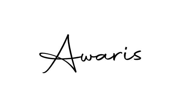 Make a beautiful signature design for name Awaris. Use this online signature maker to create a handwritten signature for free. Awaris signature style 10 images and pictures png