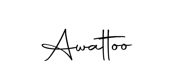 How to make Awattoo name signature. Use Autography-DOLnW style for creating short signs online. This is the latest handwritten sign. Awattoo signature style 10 images and pictures png