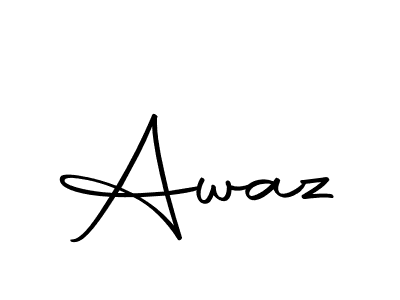 Also we have Awaz name is the best signature style. Create professional handwritten signature collection using Autography-DOLnW autograph style. Awaz signature style 10 images and pictures png