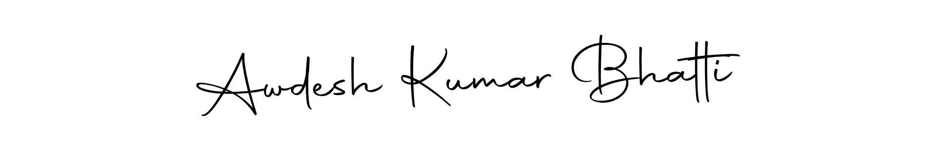 Make a short Awdesh Kumar Bhatti signature style. Manage your documents anywhere anytime using Autography-DOLnW. Create and add eSignatures, submit forms, share and send files easily. Awdesh Kumar Bhatti signature style 10 images and pictures png