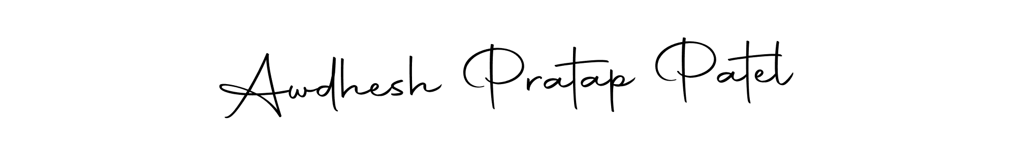 Make a beautiful signature design for name Awdhesh Pratap Patel. With this signature (Autography-DOLnW) style, you can create a handwritten signature for free. Awdhesh Pratap Patel signature style 10 images and pictures png