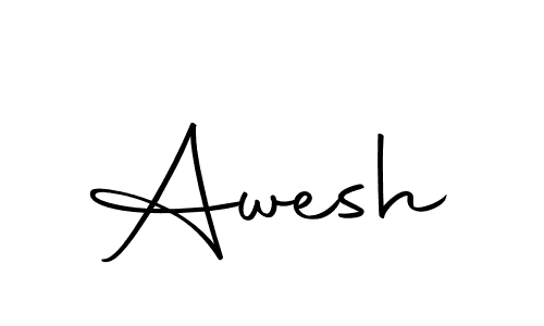 Awesh stylish signature style. Best Handwritten Sign (Autography-DOLnW) for my name. Handwritten Signature Collection Ideas for my name Awesh. Awesh signature style 10 images and pictures png