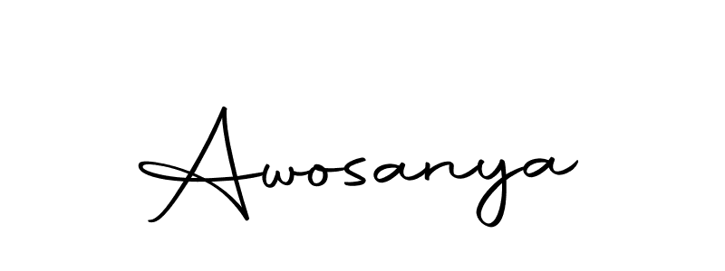 Similarly Autography-DOLnW is the best handwritten signature design. Signature creator online .You can use it as an online autograph creator for name Awosanya. Awosanya signature style 10 images and pictures png