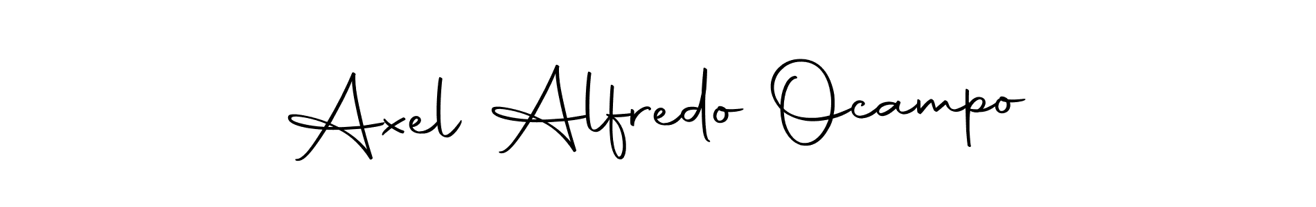This is the best signature style for the Axel Alfredo Ocampo name. Also you like these signature font (Autography-DOLnW). Mix name signature. Axel Alfredo Ocampo signature style 10 images and pictures png