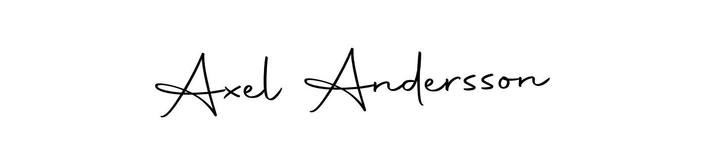 Axel Andersson stylish signature style. Best Handwritten Sign (Autography-DOLnW) for my name. Handwritten Signature Collection Ideas for my name Axel Andersson. Axel Andersson signature style 10 images and pictures png