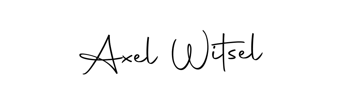 You should practise on your own different ways (Autography-DOLnW) to write your name (Axel Witsel) in signature. don't let someone else do it for you. Axel Witsel signature style 10 images and pictures png