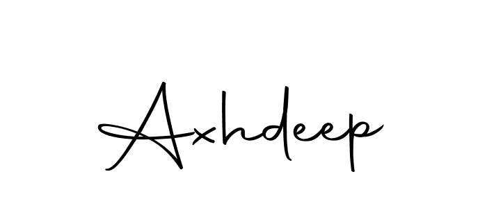 Make a beautiful signature design for name Axhdeep. With this signature (Autography-DOLnW) style, you can create a handwritten signature for free. Axhdeep signature style 10 images and pictures png
