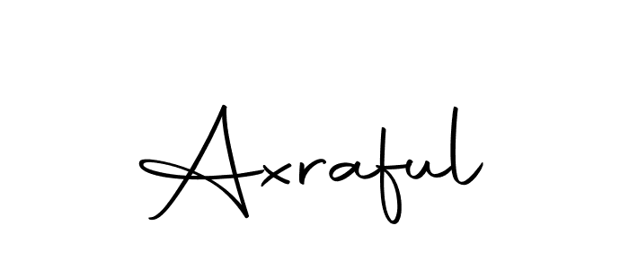 Create a beautiful signature design for name Axraful. With this signature (Autography-DOLnW) fonts, you can make a handwritten signature for free. Axraful signature style 10 images and pictures png