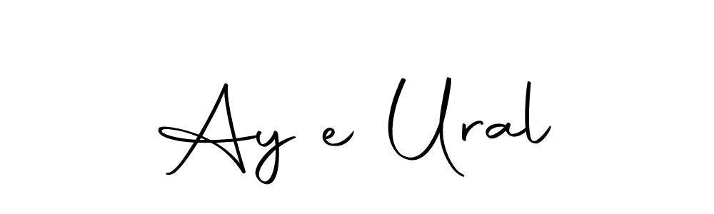 How to make Ayşe Ural name signature. Use Autography-DOLnW style for creating short signs online. This is the latest handwritten sign. Ayşe Ural signature style 10 images and pictures png