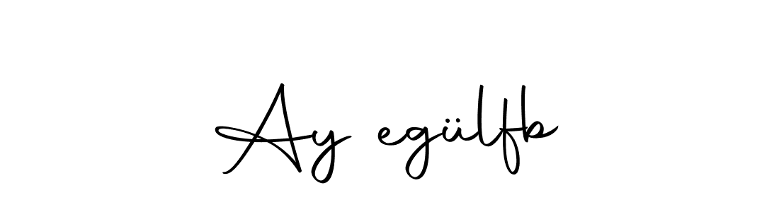 The best way (Autography-DOLnW) to make a short signature is to pick only two or three words in your name. The name Ayşegülfb include a total of six letters. For converting this name. Ayşegülfb signature style 10 images and pictures png