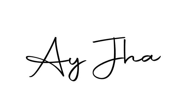 Autography-DOLnW is a professional signature style that is perfect for those who want to add a touch of class to their signature. It is also a great choice for those who want to make their signature more unique. Get Ay Jha name to fancy signature for free. Ay Jha signature style 10 images and pictures png