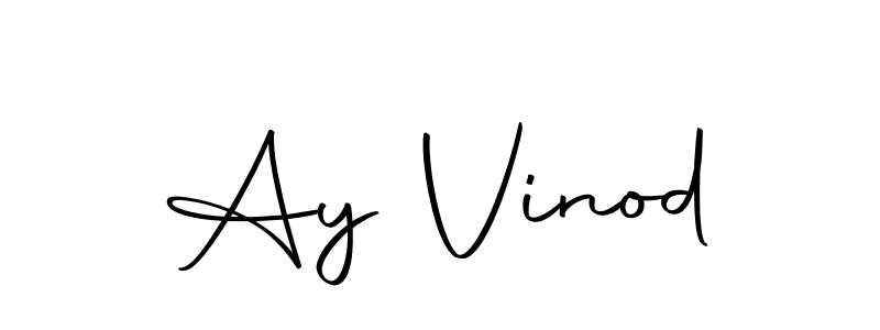 Make a beautiful signature design for name Ay Vinod. Use this online signature maker to create a handwritten signature for free. Ay Vinod signature style 10 images and pictures png