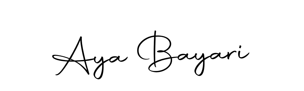 Also You can easily find your signature by using the search form. We will create Aya Bayari name handwritten signature images for you free of cost using Autography-DOLnW sign style. Aya Bayari signature style 10 images and pictures png