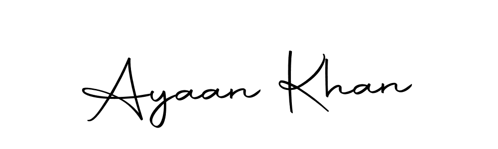 You can use this online signature creator to create a handwritten signature for the name Ayaan Khan. This is the best online autograph maker. Ayaan Khan signature style 10 images and pictures png