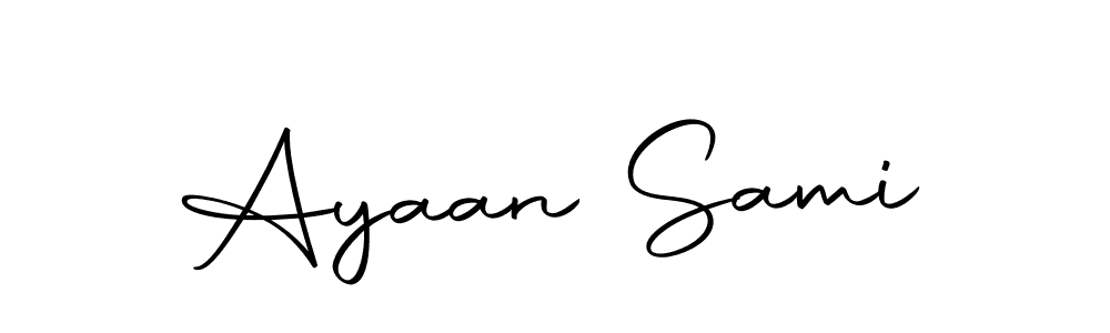 Make a beautiful signature design for name Ayaan Sami. Use this online signature maker to create a handwritten signature for free. Ayaan Sami signature style 10 images and pictures png