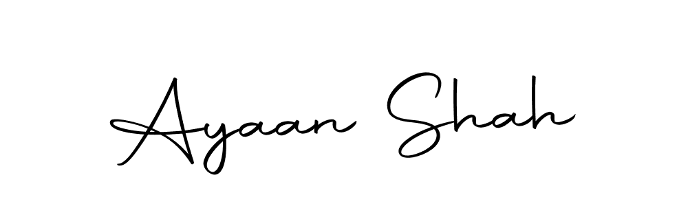 Ayaan Shah stylish signature style. Best Handwritten Sign (Autography-DOLnW) for my name. Handwritten Signature Collection Ideas for my name Ayaan Shah. Ayaan Shah signature style 10 images and pictures png