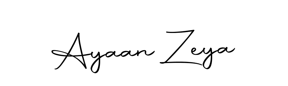 Make a beautiful signature design for name Ayaan Zeya. With this signature (Autography-DOLnW) style, you can create a handwritten signature for free. Ayaan Zeya signature style 10 images and pictures png