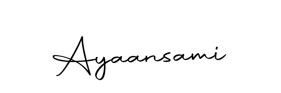 Use a signature maker to create a handwritten signature online. With this signature software, you can design (Autography-DOLnW) your own signature for name Ayaansami. Ayaansami signature style 10 images and pictures png