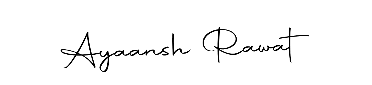 Ayaansh Rawat stylish signature style. Best Handwritten Sign (Autography-DOLnW) for my name. Handwritten Signature Collection Ideas for my name Ayaansh Rawat. Ayaansh Rawat signature style 10 images and pictures png