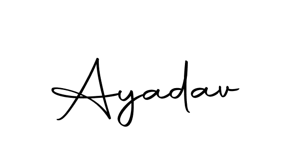 How to make Ayadav signature? Autography-DOLnW is a professional autograph style. Create handwritten signature for Ayadav name. Ayadav signature style 10 images and pictures png