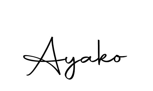 Make a short Ayako signature style. Manage your documents anywhere anytime using Autography-DOLnW. Create and add eSignatures, submit forms, share and send files easily. Ayako signature style 10 images and pictures png