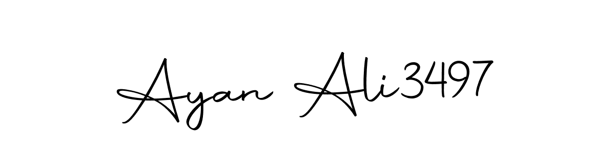 Make a beautiful signature design for name Ayan Ali3497. With this signature (Autography-DOLnW) style, you can create a handwritten signature for free. Ayan Ali3497 signature style 10 images and pictures png