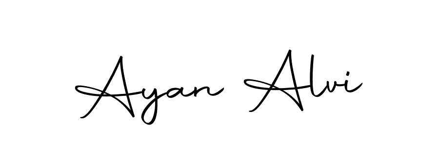 How to make Ayan Alvi signature? Autography-DOLnW is a professional autograph style. Create handwritten signature for Ayan Alvi name. Ayan Alvi signature style 10 images and pictures png