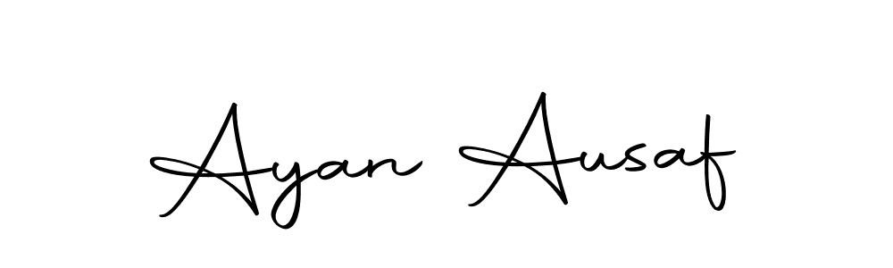Here are the top 10 professional signature styles for the name Ayan Ausaf. These are the best autograph styles you can use for your name. Ayan Ausaf signature style 10 images and pictures png