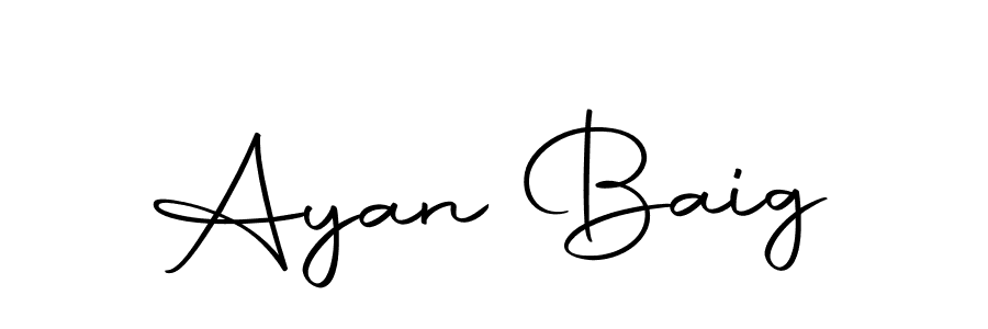 The best way (Autography-DOLnW) to make a short signature is to pick only two or three words in your name. The name Ayan Baig include a total of six letters. For converting this name. Ayan Baig signature style 10 images and pictures png